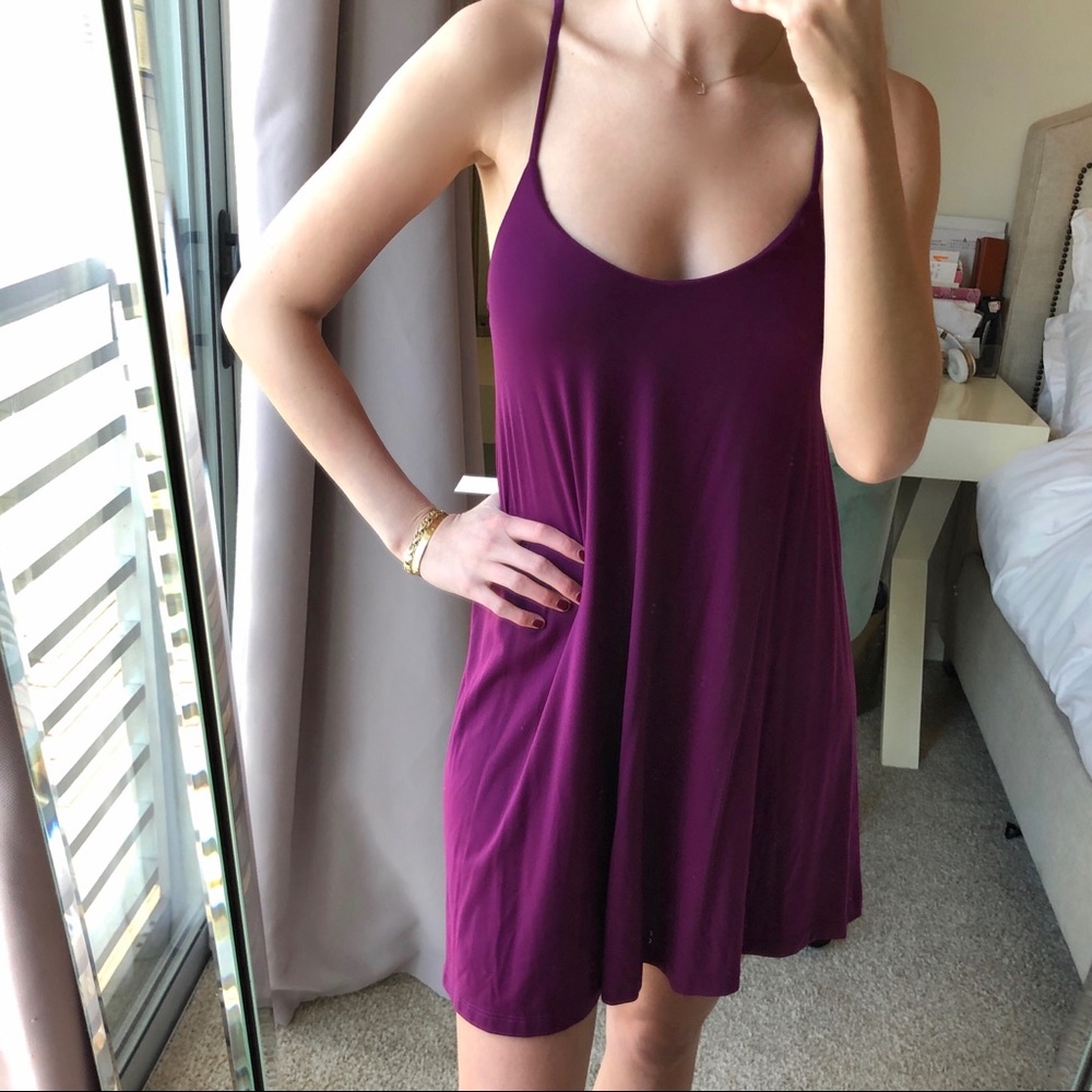 Susana Monaco Purple Swing Sundress